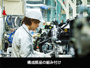 構成部品の組み付け