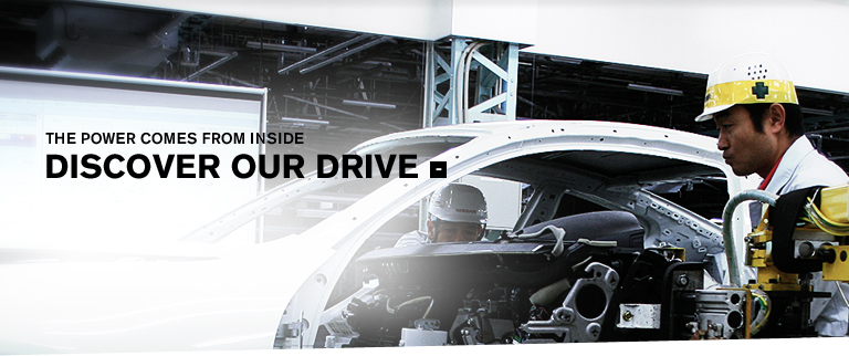THE POWER COMES FROM INSIDE DISCOVER OUR DRIVE